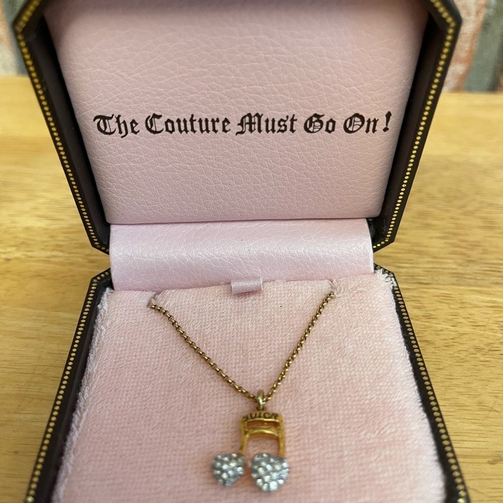 Juicy Couture Music Note Necklace